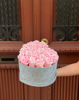 Luxurious Preserved Pink Roses - The Florist
