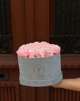 Passion Preserved Pink Roses XL - The Florist