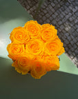 Glamorous Preserved Yellow Roses - The Florist