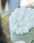 Passion Preserved White Roses XL - The Florist