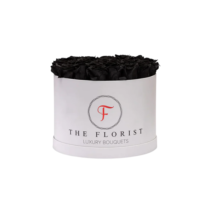 Luxurious Preserved Black Roses - The Florist Portugal - Florista Online 24/7