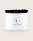 Glamorous Preserved Black Roses