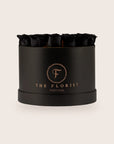 Glamorous Preserved Black Roses