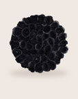 Rosas negras lujosas