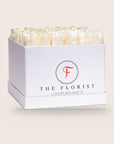 Supreme com rosas brancas | The Florist Portugal