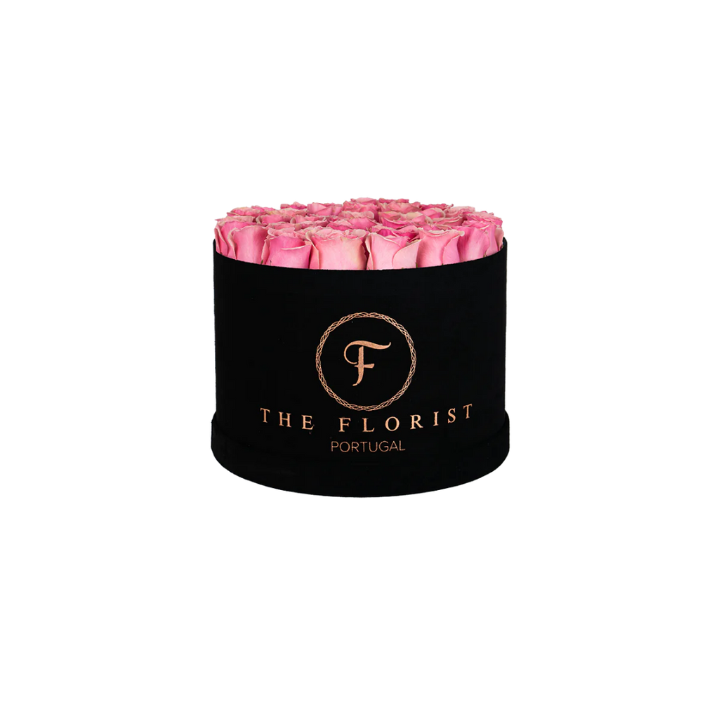 Luxurious Pink Roses - The Florist Portugal - Florista Online 24/7