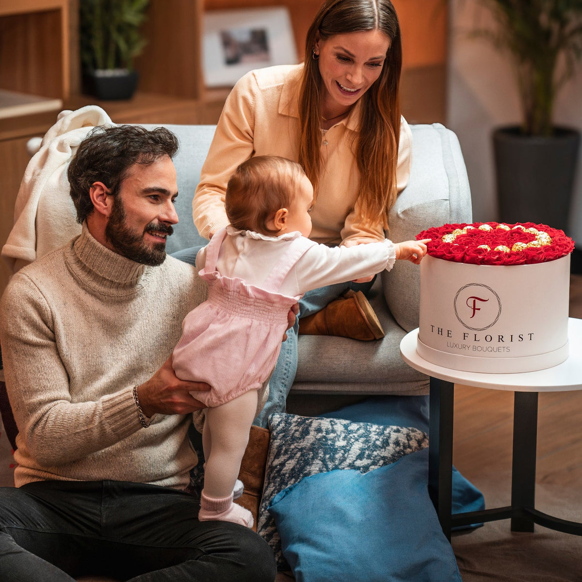 Luxurious Preserved Red Roses - The Florist