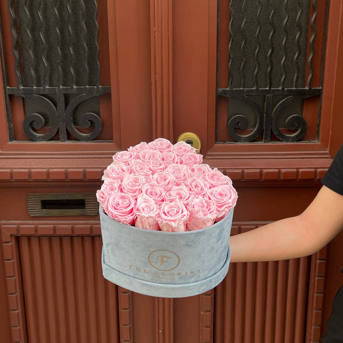 Luxurious Preserved Pink Roses - The Florist
