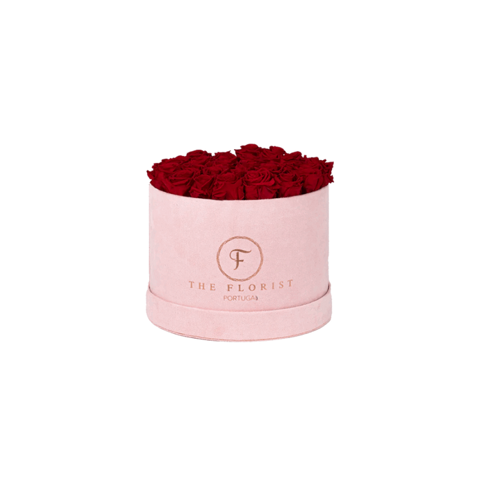 Glamorous Preserved Red Roses