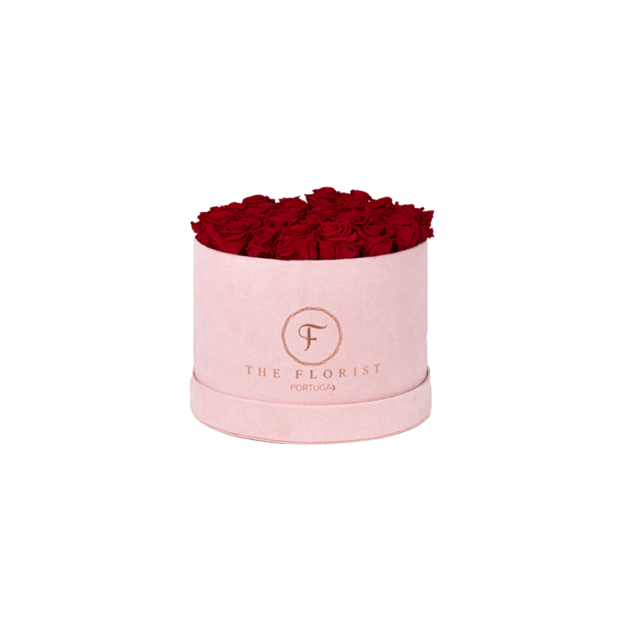 Glamorous Preserved Red Roses