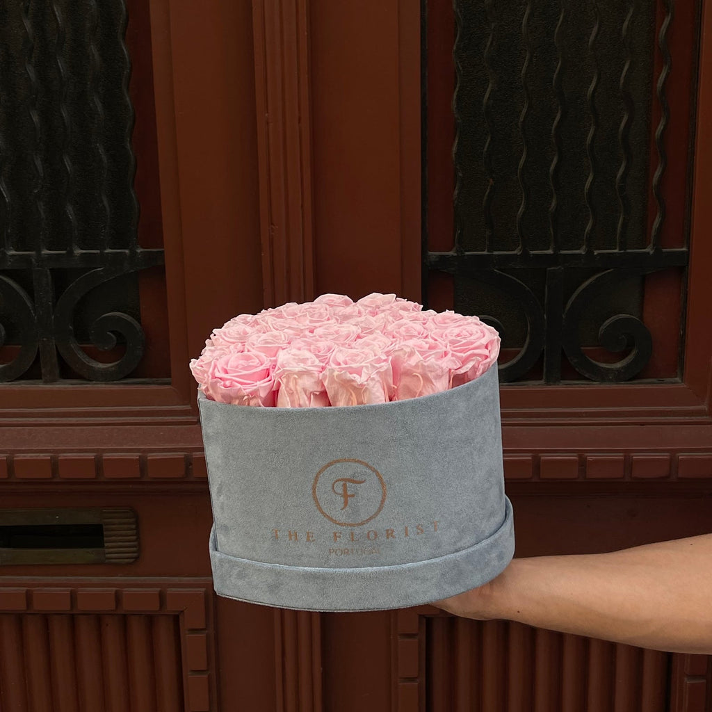 Passion Preserved Pink Roses XL - The Florist