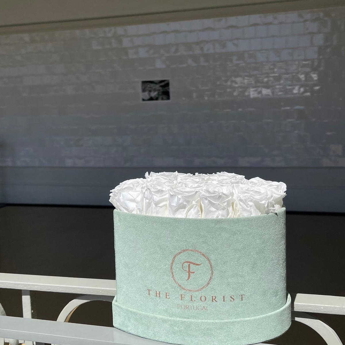 Luxurious White Roses - The Florist