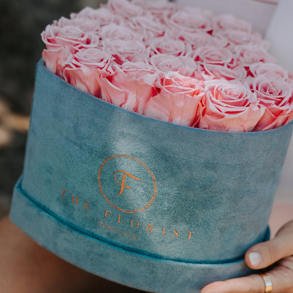 Simplicity Preserved Pink Roses - The Florist