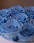 Glamorous Preserved Blue Roses - The Florist