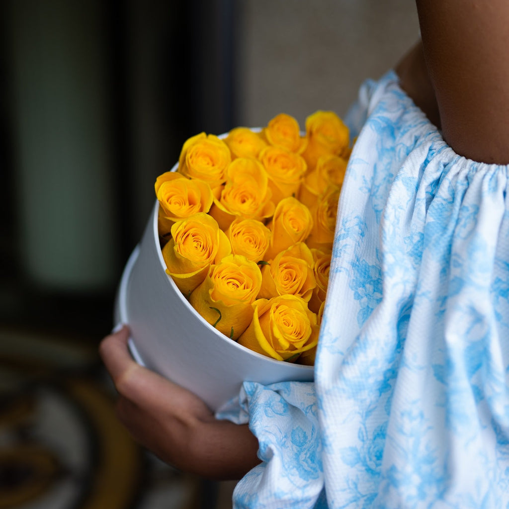 Simplicity Yellow Roses - The Florist
