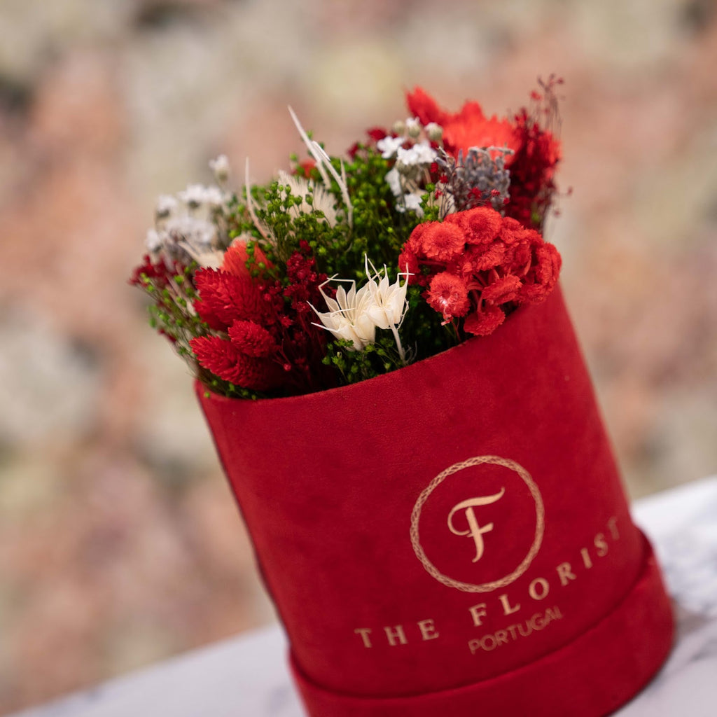 Glamorous Everlasting Red - The Florist