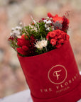 Glamorous Everlasting Red - The Florist
