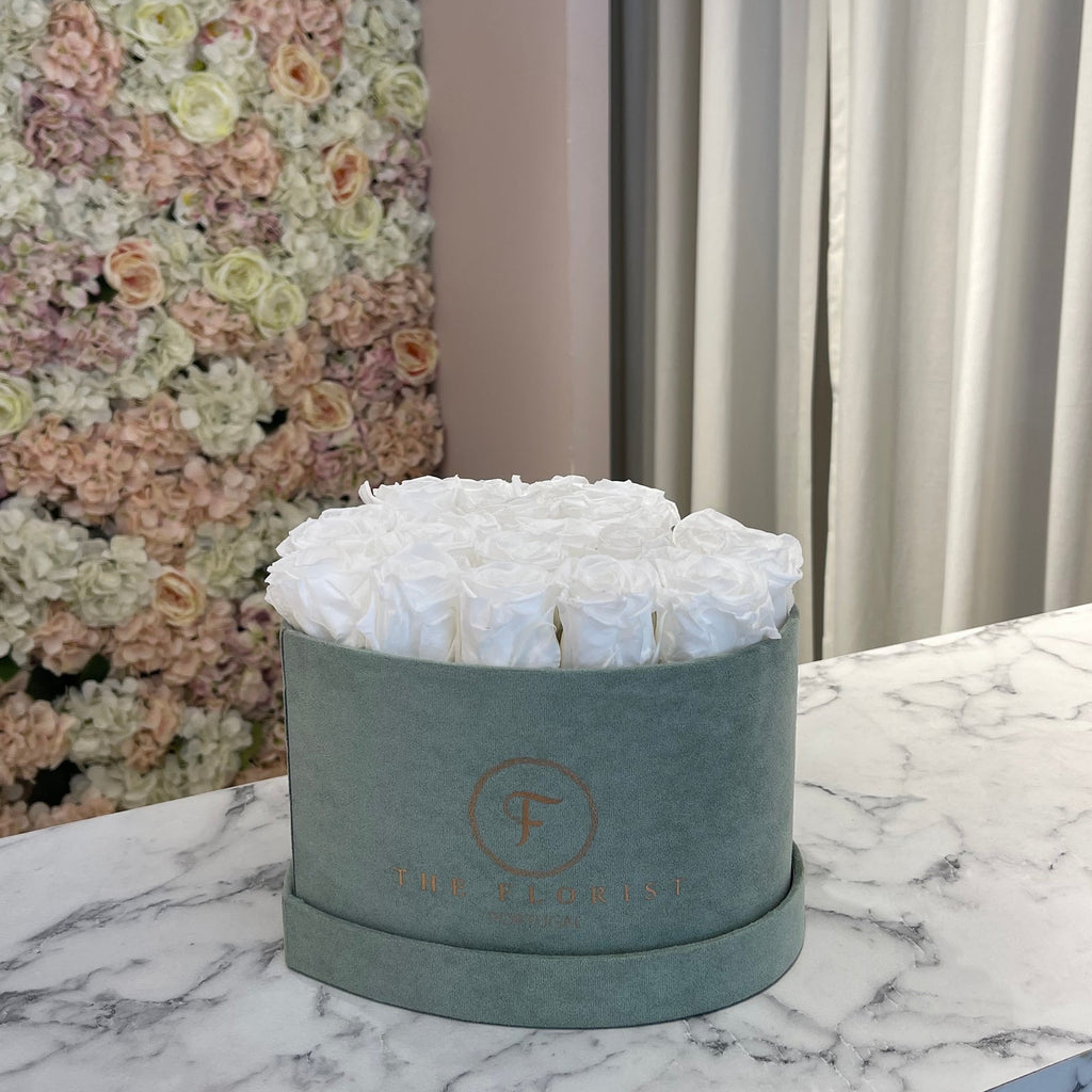 Simplicity White Roses - The Florist