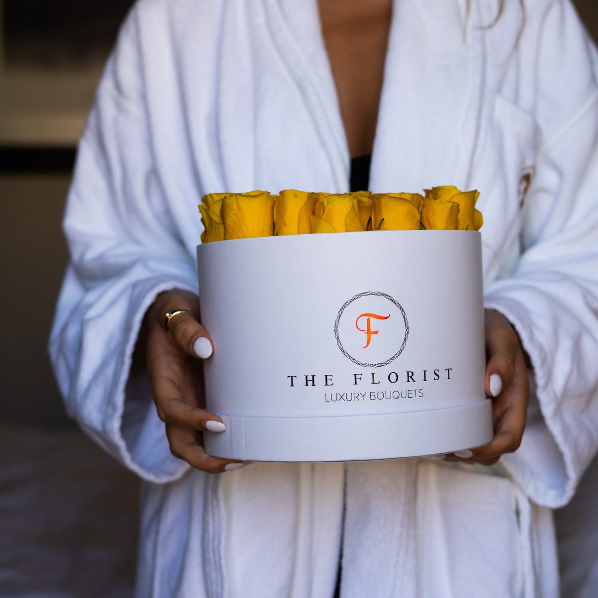 Glamorous Preserved Yellow Roses - The Florist