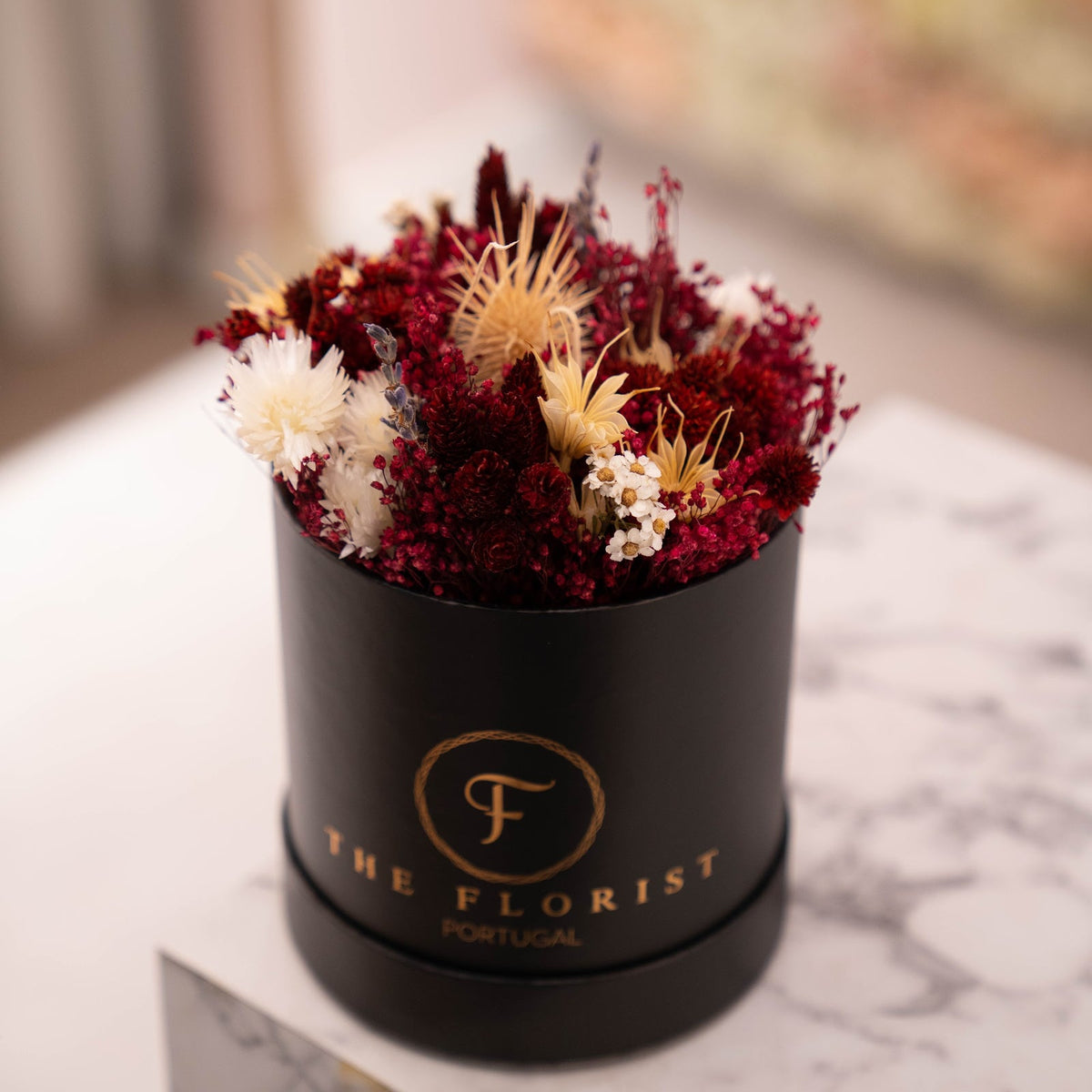 Glamorous Everlasting Bordeaux - The Florist