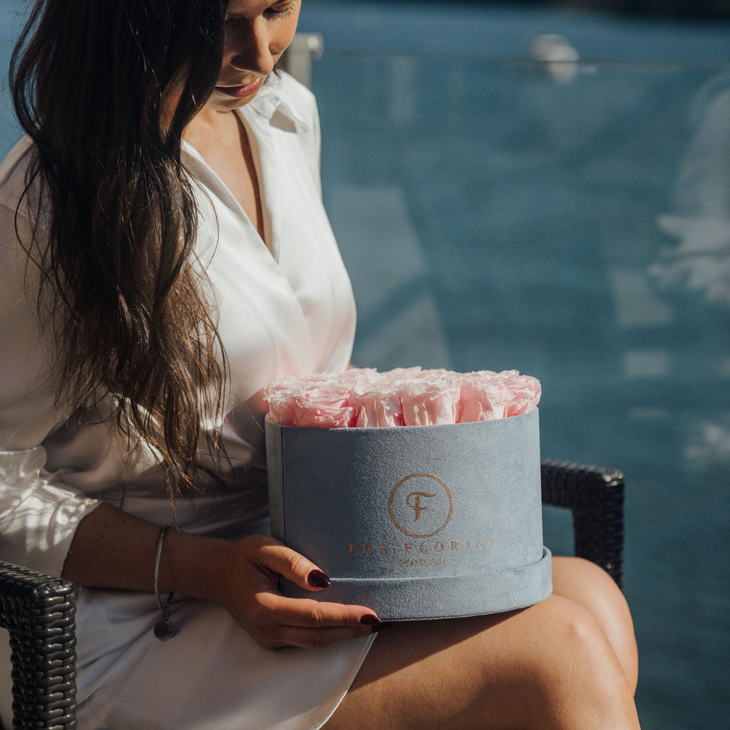 Passion Preserved Pink Roses XL - The Florist