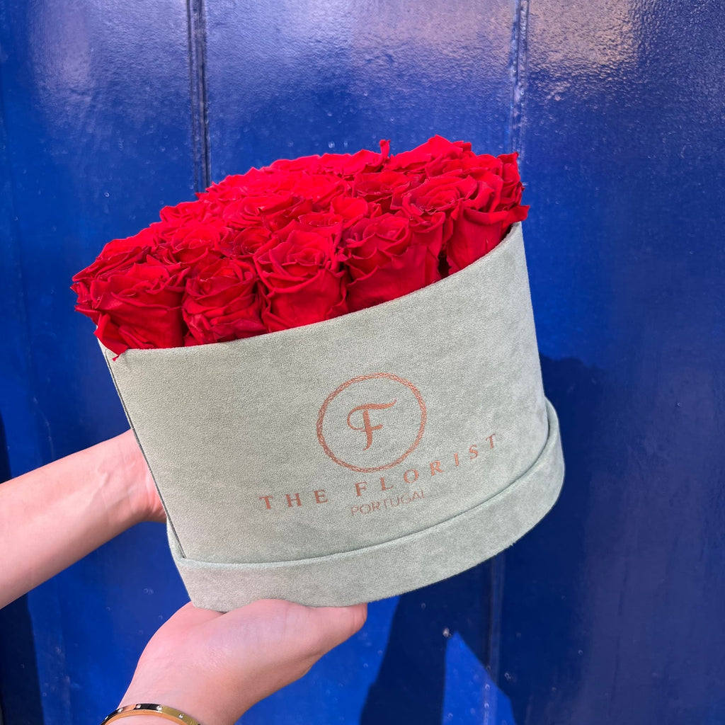 Simplicity Preserved Red Roses - The Florist