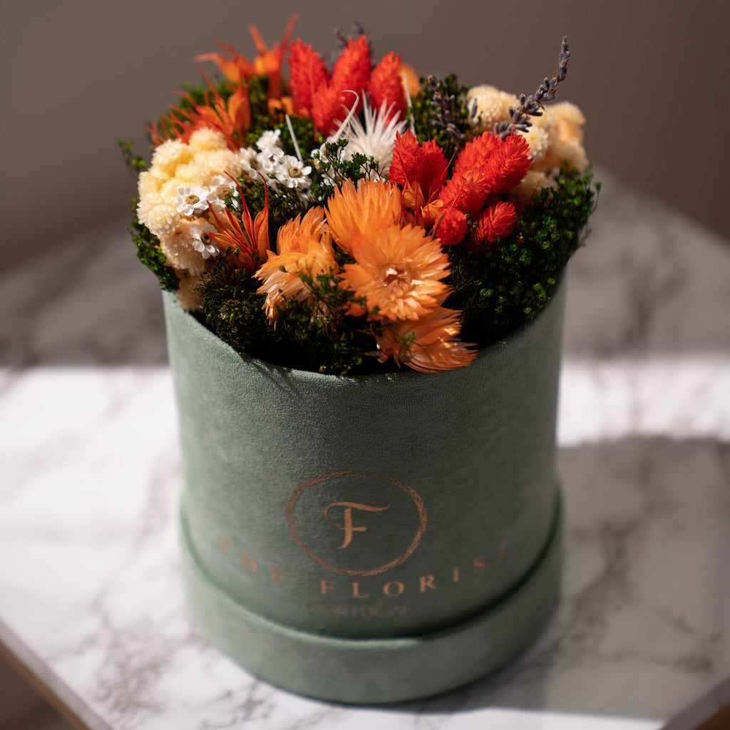 Glamorous Everlasting Orange - The Florist