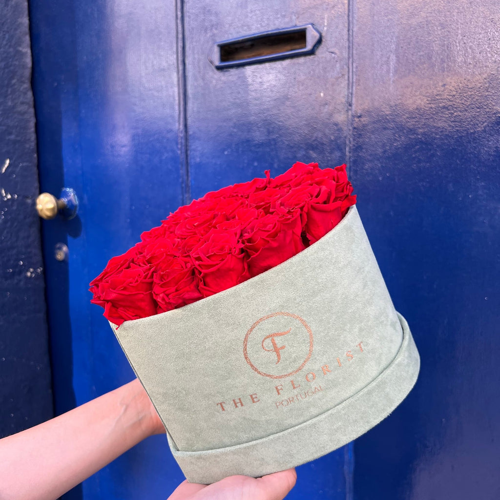 Luxurious Preserved Red Roses - The Florist