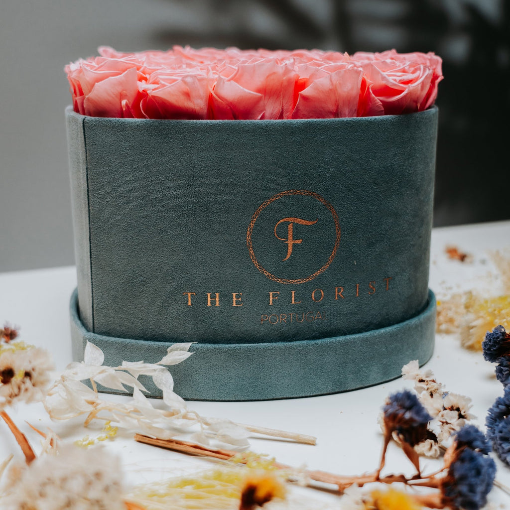 Glamorous Preserved Pink Roses - The Florist
