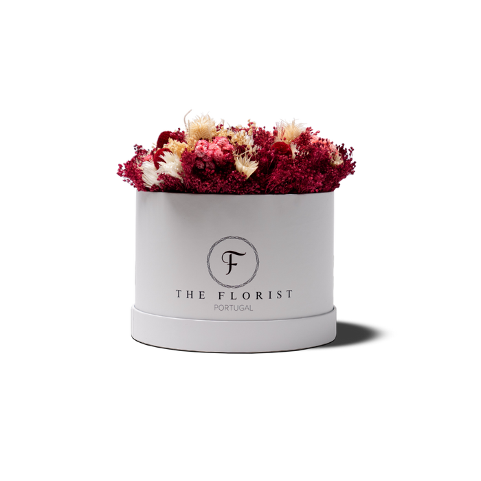 Glamorous Everlasting Bordeaux - The Florist Portugal - Florista Online 24/7