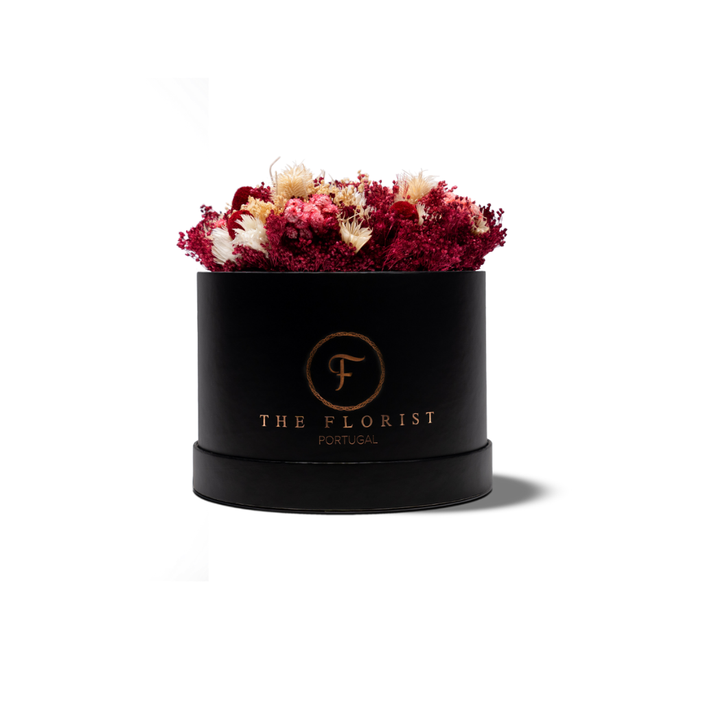 Glamorous Everlasting Bordeaux - The Florist Portugal - Florista Online 24/7