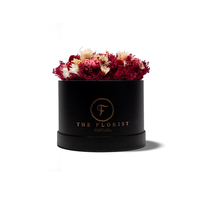 Glamorous Everlasting Bordeaux - The Florist Portugal - Florista Online 24/7