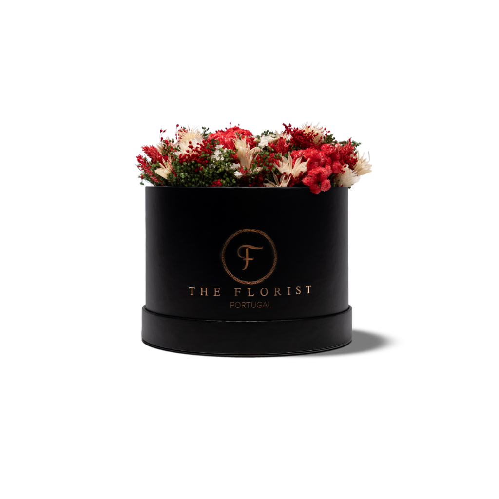 Glamorous Everlasting Red - The Florist Portugal - Florista Online 24/7