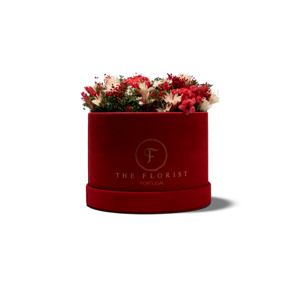 Glamorous Everlasting Red - The Florist Portugal - Florista Online 24/7