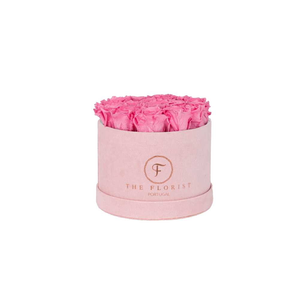 Glamorous Preserved Pink Roses