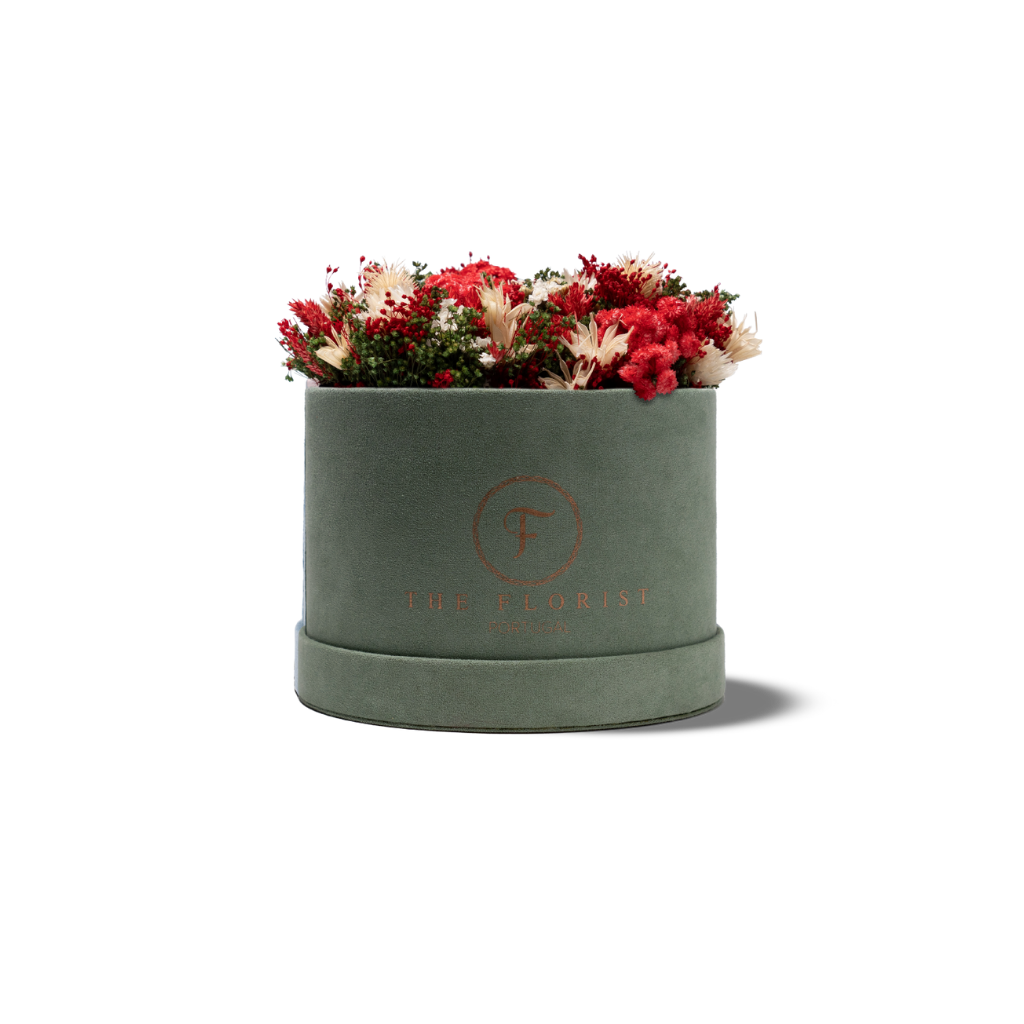 Glamorous Everlasting Red - The Florist Portugal - Florista Online 24/7