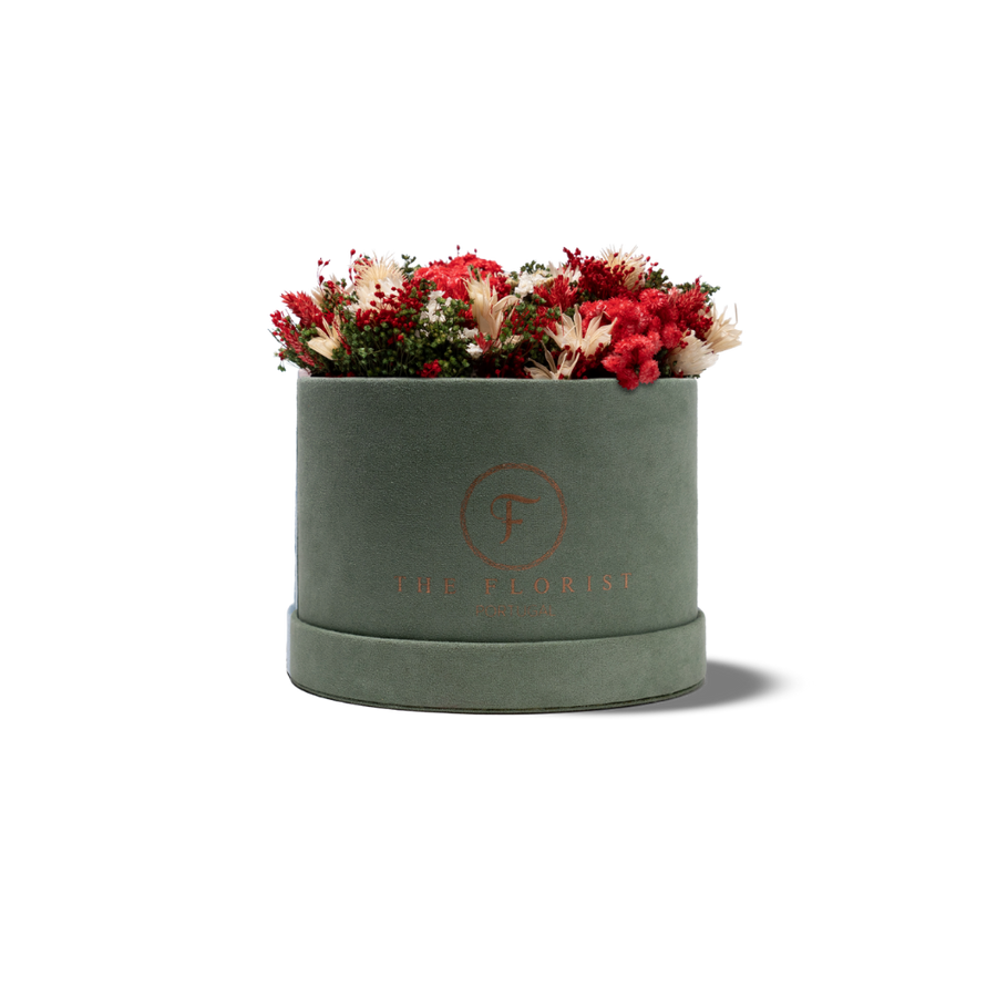 Glamorous Everlasting Red - The Florist Portugal - Florista Online 24/7