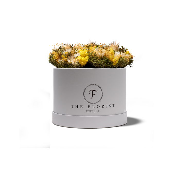 Glamorous Everlasting Yellow - The Florist Portugal - Florista Online 24/7