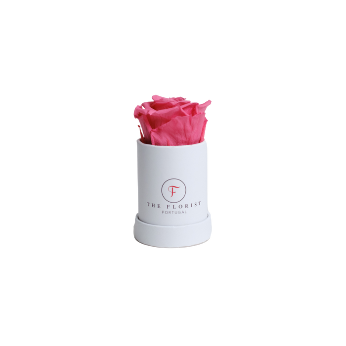 Single Rose Preserved Pink