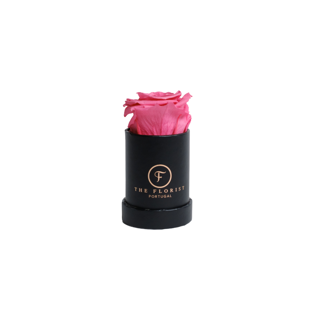 Single Rose Preserved Pink