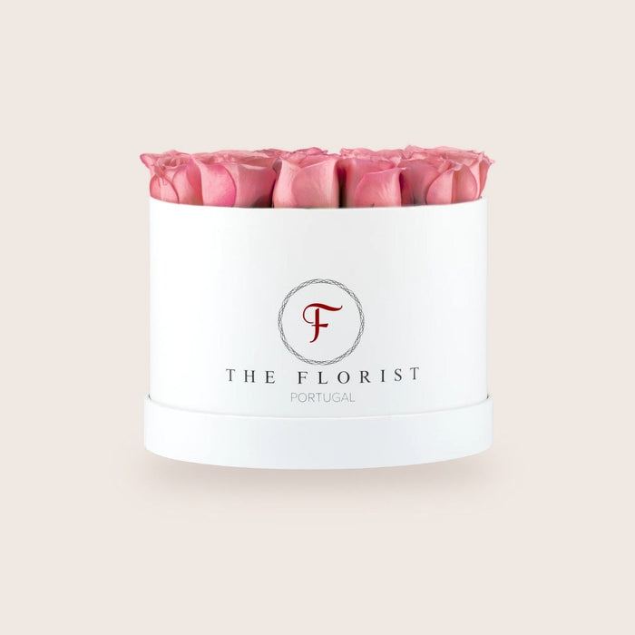 Glamorous Preserved Pink Roses