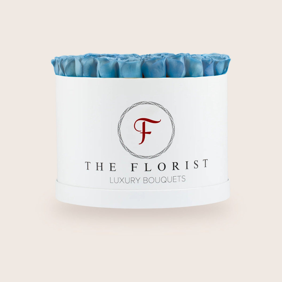 Lujosas rosas azules preservadas