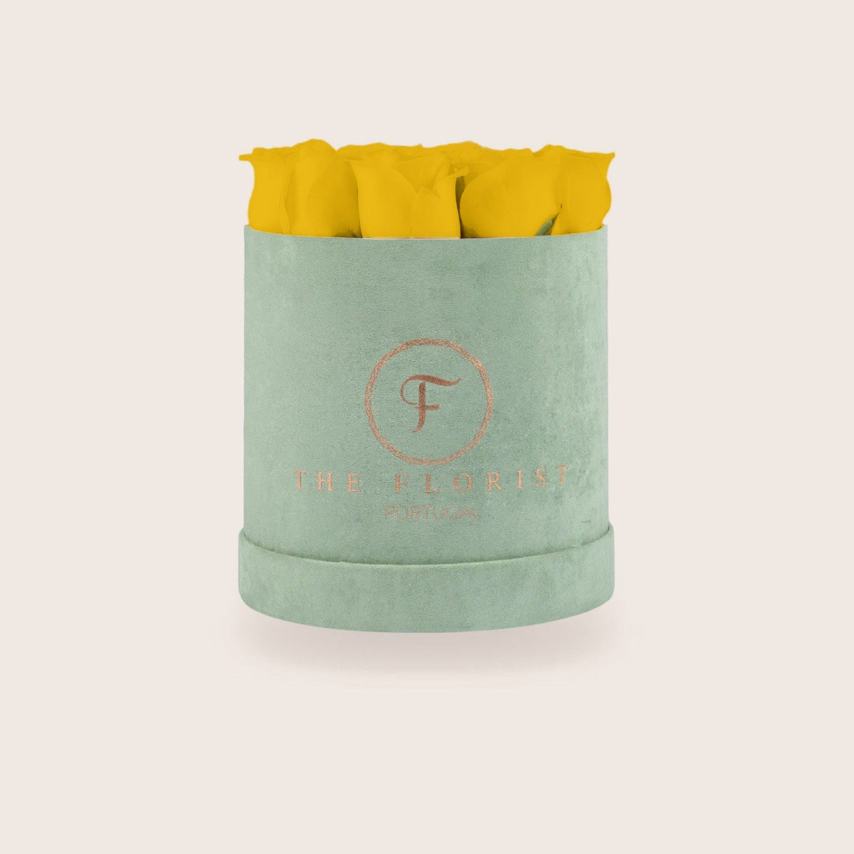 Simplicity Preserved Yellow Roses
