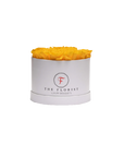 Glamorous Preserved Yellow Roses - The Florist Portugal - Florista Online 24/7
