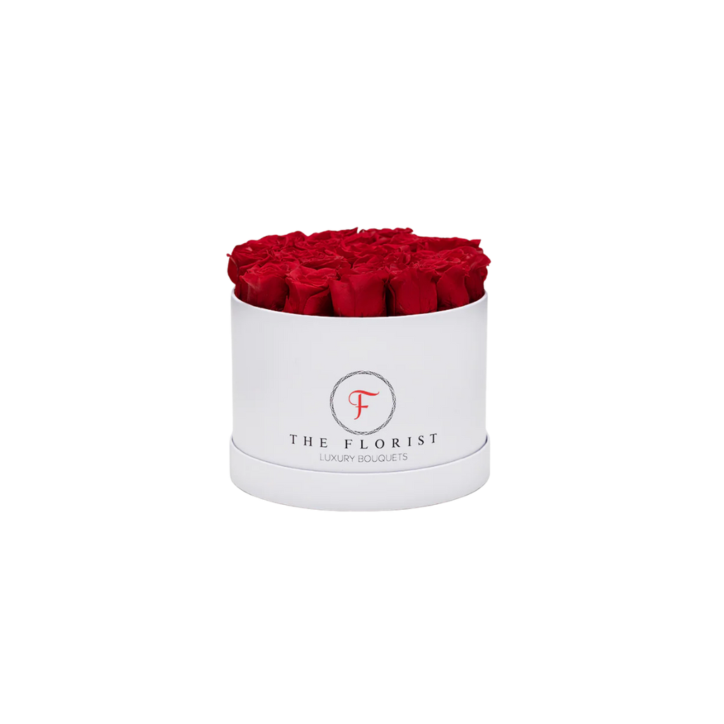 Glamorous Preserved Red Roses - The Florist Portugal - Florista Online 24/7