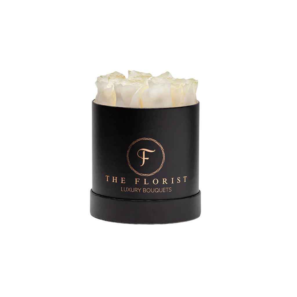 Simplicity White Roses - The Florist Portugal - Florista Online 24/7