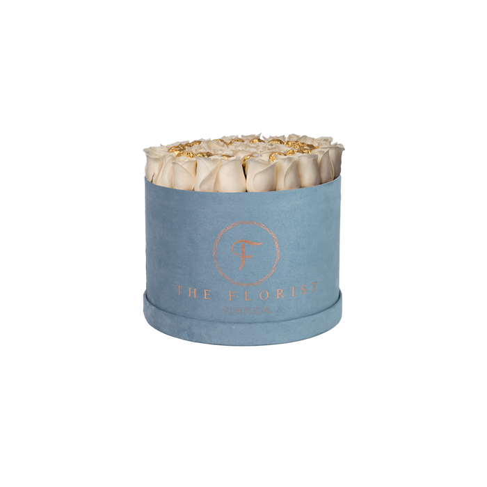 The Florist by Ferrero | White Roses - The Florist Portugal - Florista Online 24/7