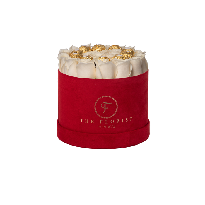 The Florist by Ferrero | White Roses - The Florist Portugal - Florista Online 24/7